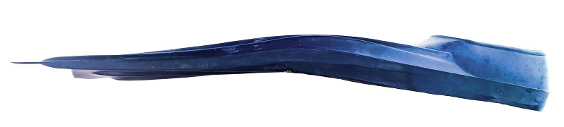 Угол наклона лопасти по отношению к калоше около 25 градусов немного нивелирует анатомическую негибкость стопы человека.