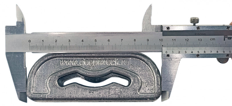 Длина груза - 10.4см.