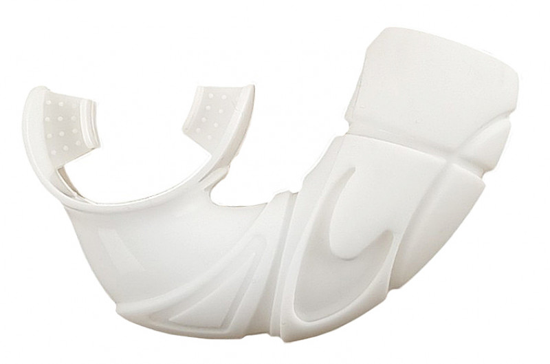 Качественный силиконовый загубник плавательной трубки «СКОРПЕНА APNEA» от популярного российского бренда.