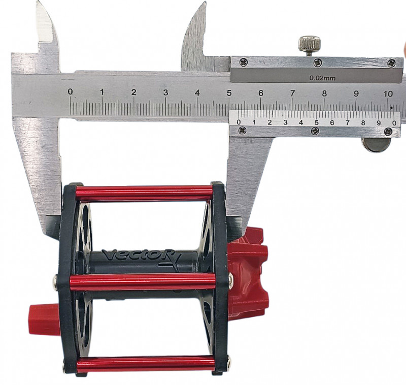 Ширина шпули под линь - 5.3см.