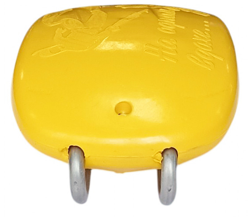 Закругленные внешние углы меньше цепляют растительность. Яркие цветовые решения позволят легче найти упавший или сброшенный пояс в реальном водоеме.