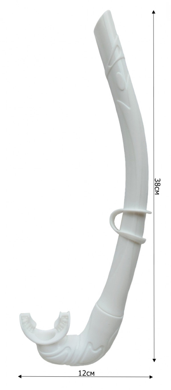 Длина трубки - 38см, ширина - 12см.