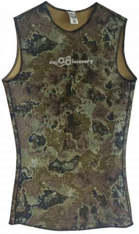 [SALE] Майка неопреновая 3мм «CAMO GREEN», открытая пора
