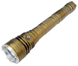 Бывший в употреблении отличный, долго светящий фонарь для ночного дайвинга, а также незаменимый инструмент для профессиональной ночной подводной охоты, состояние хорошее.