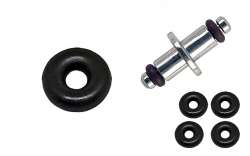 Комплект оригинальных О-рингов ниппеля манометра для дайвинга. Продается в наборе из 4 штук.