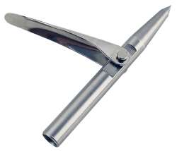 Профессиональный наконечник с пулевидной заточкой и одним лепестком для подводной охоты.