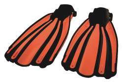 Ласты «AQUANTUM», красные.