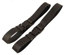 Пара качественных резиновых ремешков для крепления подводного ножа на теле ныряльщика от профессионального подводного бренда SCORPENA.