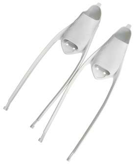 Откройте для себя комфорт и эффективность подводного плавания с калошами SCORPENA F1 в элегантном белом исполнении.