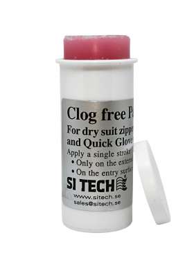 Для более легкой эксплуатации молнии и колец сухих перчаток, а так же для продления срока их службы рекомендуется время от времени смазывать их парафином или специальным средством. Перед вами то самое средство - профессиональный парафин от шведской компании «SI TECH».