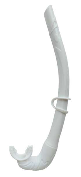 Вы парите над коралловым рифом, словно космонавт в невесомости. Вокруг - сказочный подводный мир, а вы спокойно дышите через стильную белую трубку OKEAN от компании DELFiN.