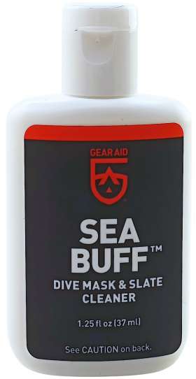 Условно бывший в употреблении очиститель SEA BUFF для стекла подводной маски. Состояние отличное - не использовался.